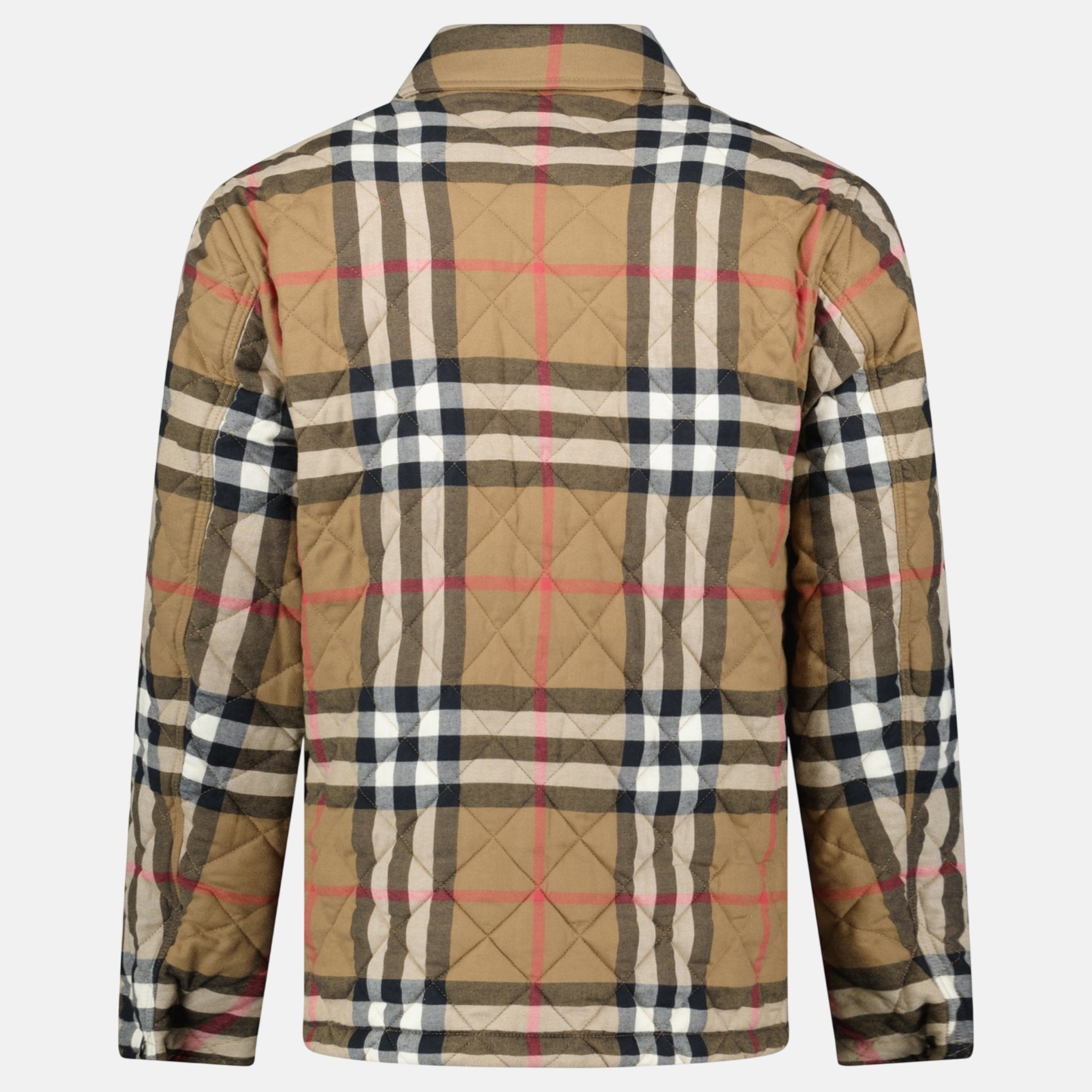 Burberry 'Forres' Diamond Quilted Jacket Taupe Brown – sku-55074184757629 | Studio DOS by Designer Outlet Sales