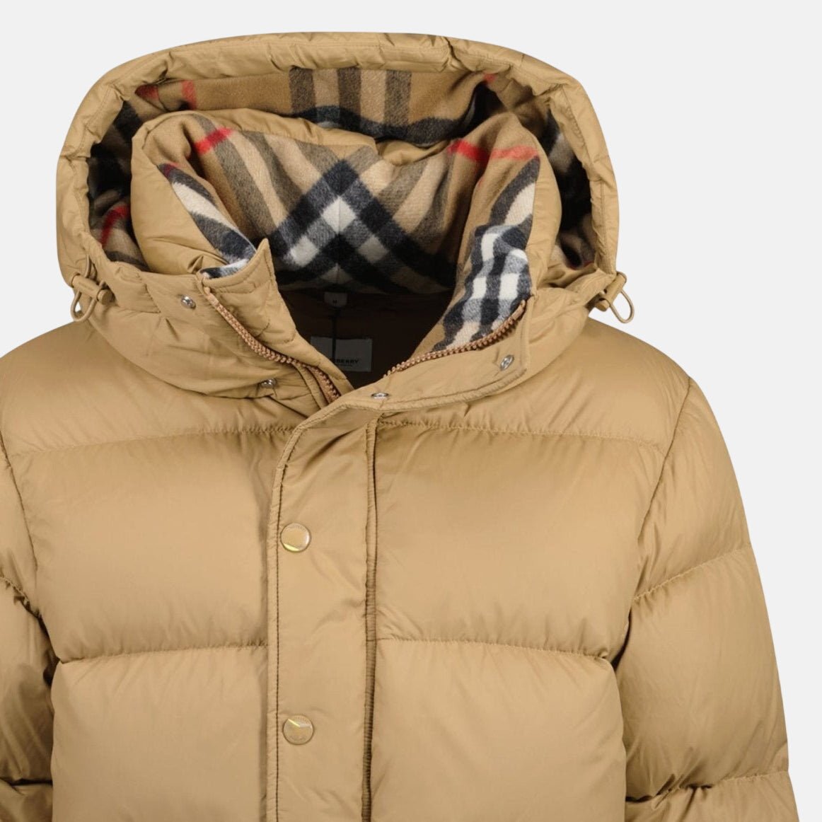 Burberry Halsby Down Puffer Jacket Beige – 1st Floor Rail | Studio DOS by Designer Outlet Sales