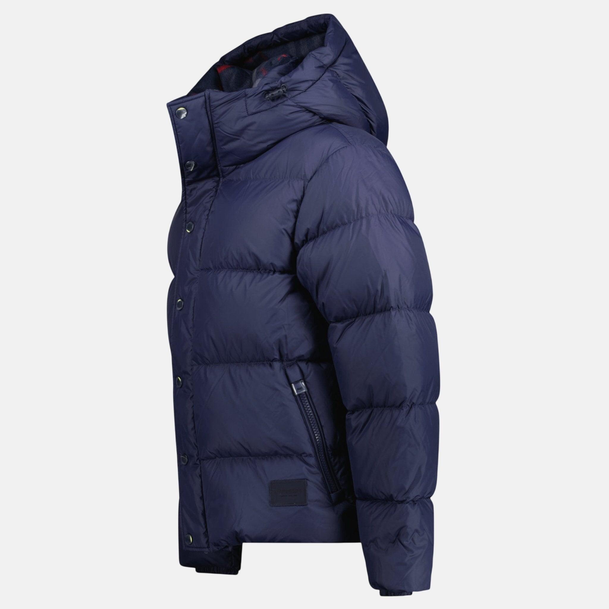 Burberry Halsby Down Puffer Jacket Navy Blue – 1st Floor Rail | Studio DOS by Designer Outlet Sales