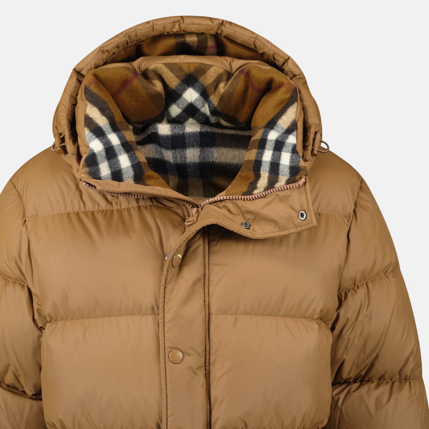 Burberry Halsby Puffer Down Jacket Brown – sku-57471149506941 | Studio DOS by Designer Outlet Sales