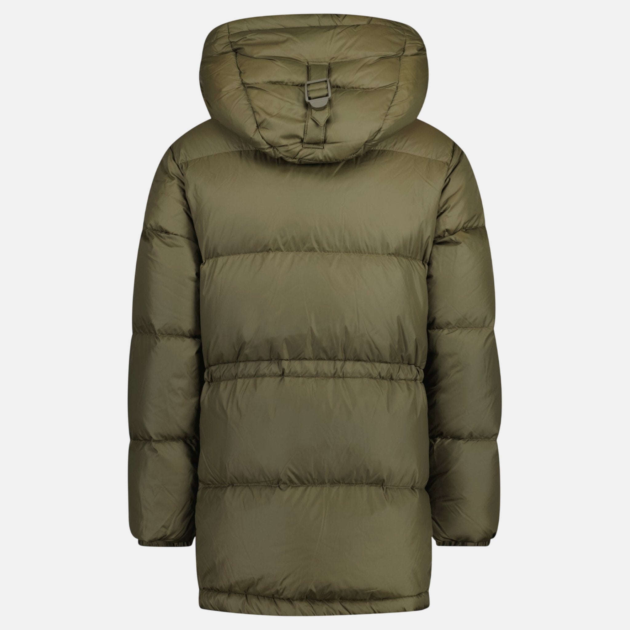 Burberry Haworth Mid Length Down Puffer Jacket Khaki Green – UP RAIL | Studio DOS by Designer Outlet Sales