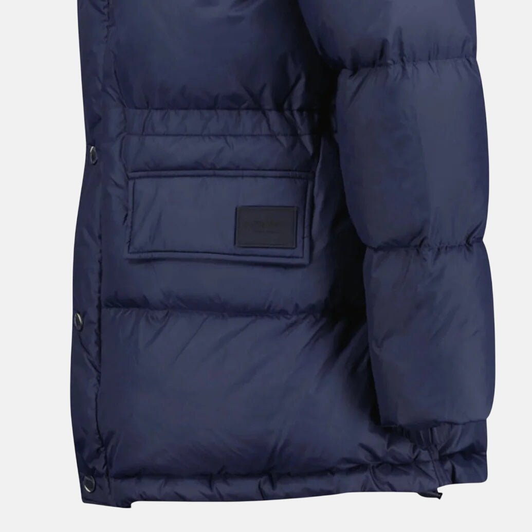 Burberry Haworth Mid Length Down Puffer Jacket Navy – sku-57164507054461 | Studio DOS by Designer Outlet Sales
