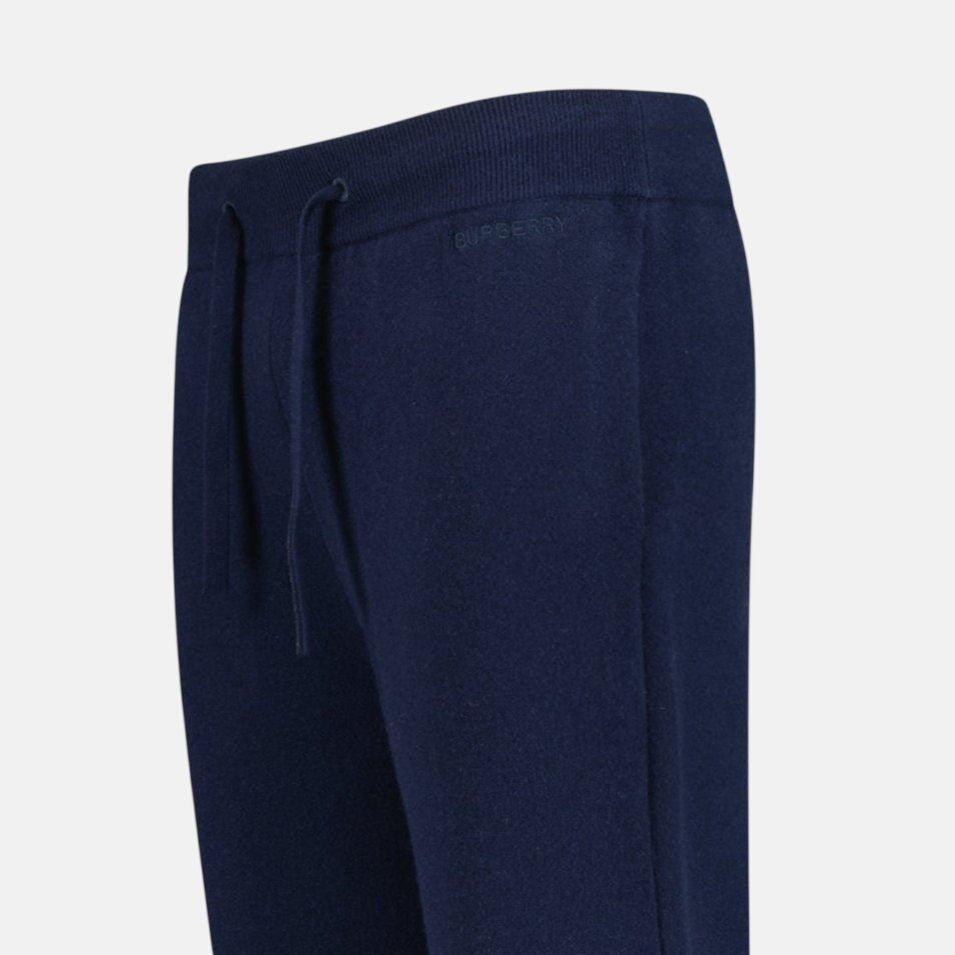 Burberry 'Hunton' Knitted Cuffed Cashmere Sweatpants Navy – O2 | Studio DOS by Designer Outlet Sales