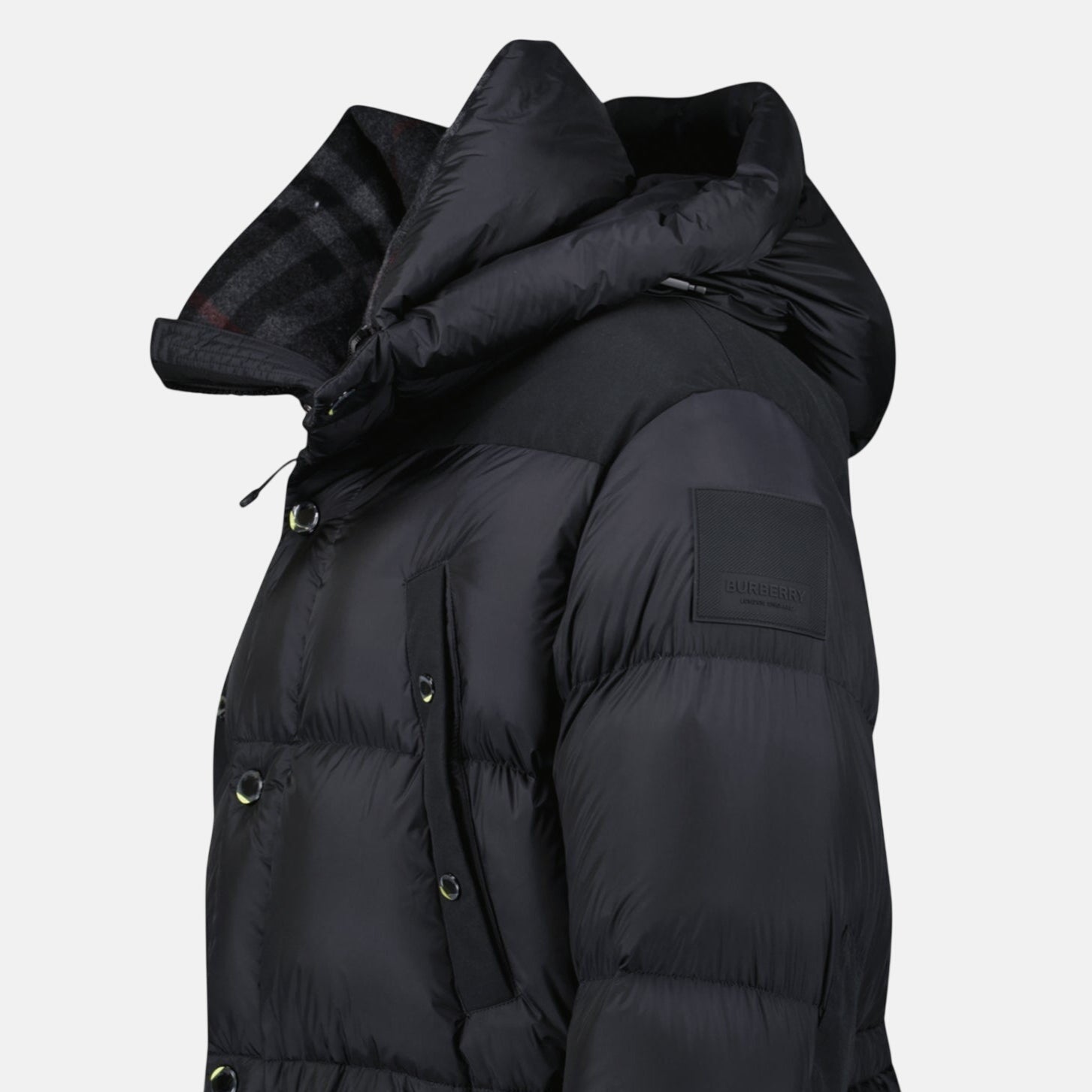 Burberry 'Lindford' Puffer Coat Black – sku-56957816766845 | Studio DOS by Designer Outlet Sales
