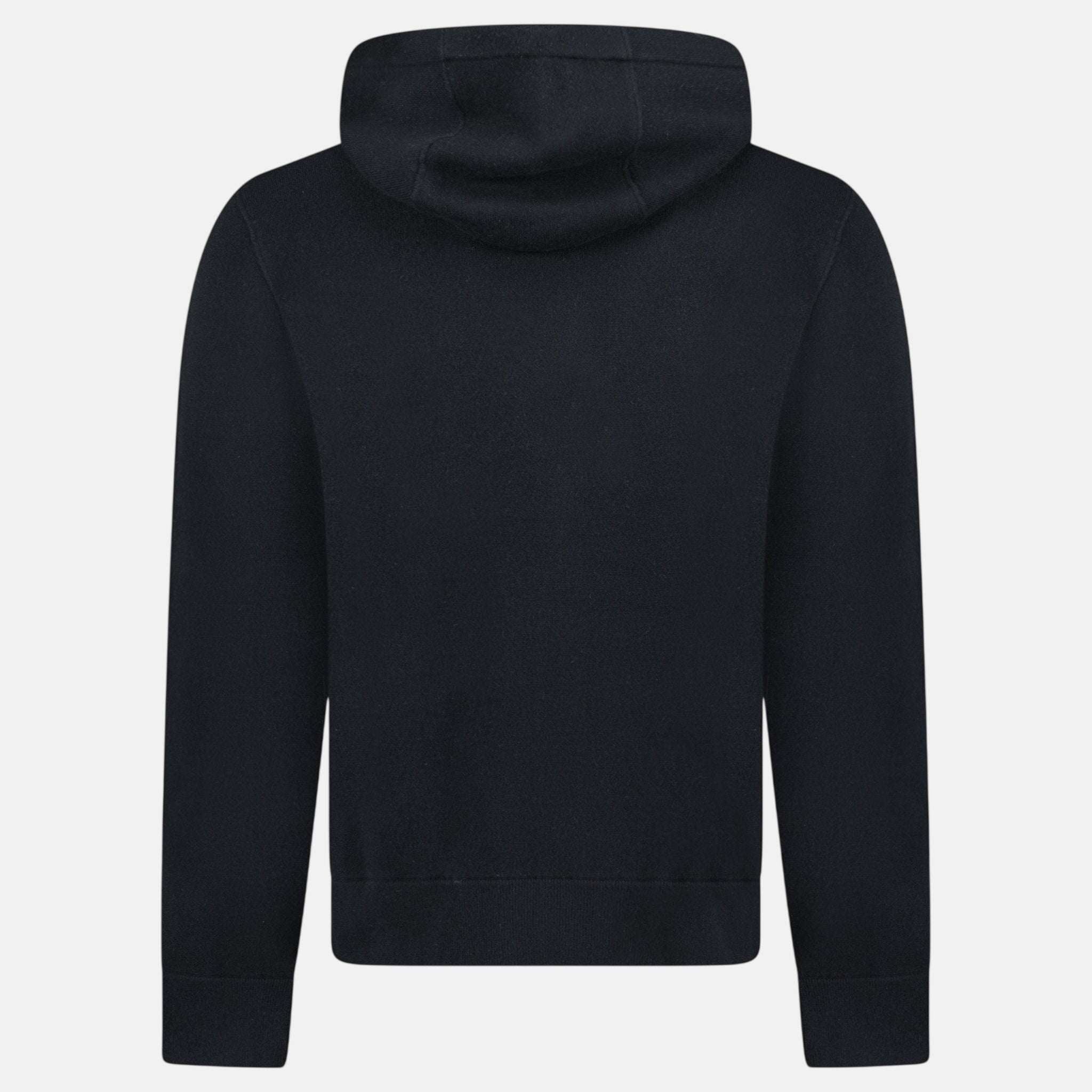 Burberry 'Lindley' Knitted Cashmere Zip Hoodie Black – O3 | Studio DOS by Designer Outlet Sales