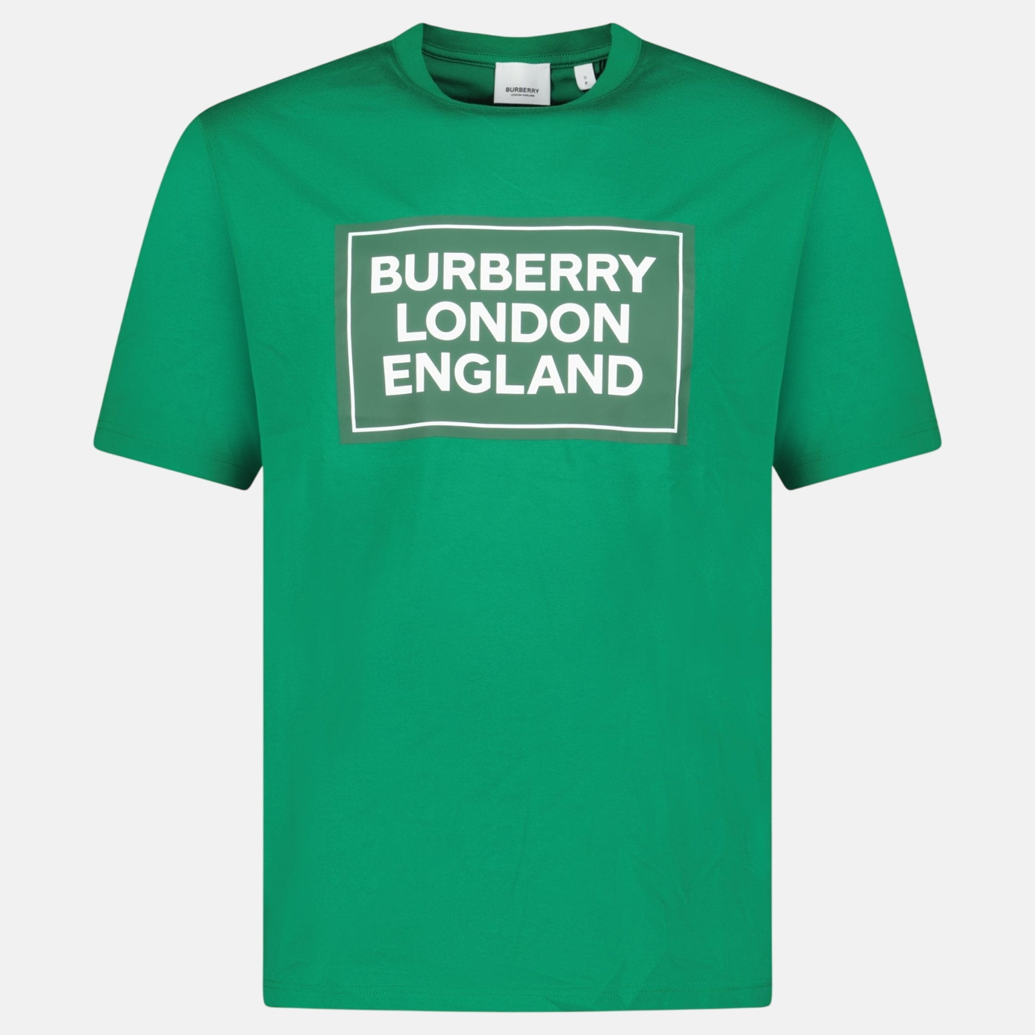 Burberry London England Logo T-Shirt Green – F30 | Studio DOS by Designer Outlet Sales