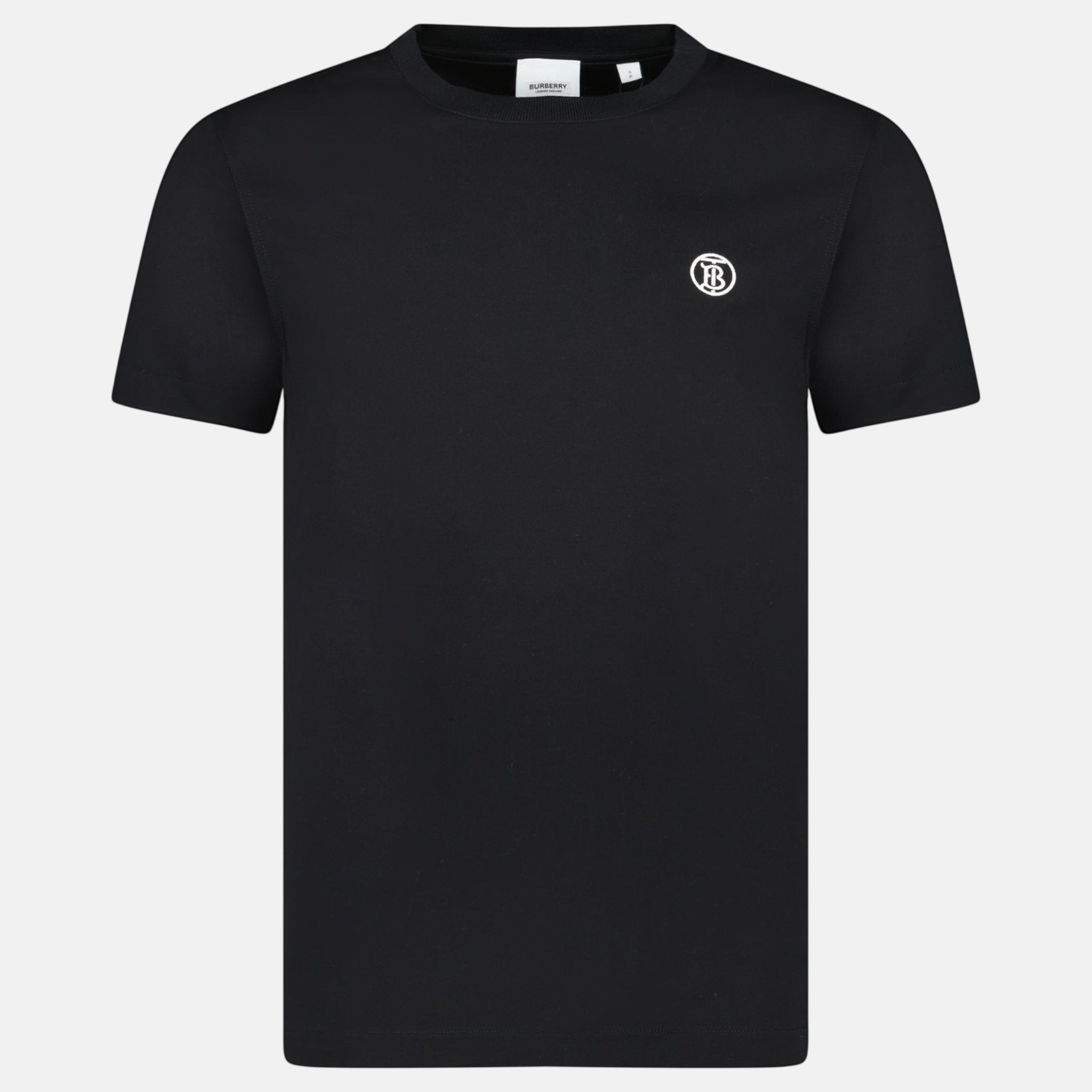 Burberry 'Parker' Short Sleeve T-Shirt Black – O5 | Studio DOS by Designer Outlet Sales
