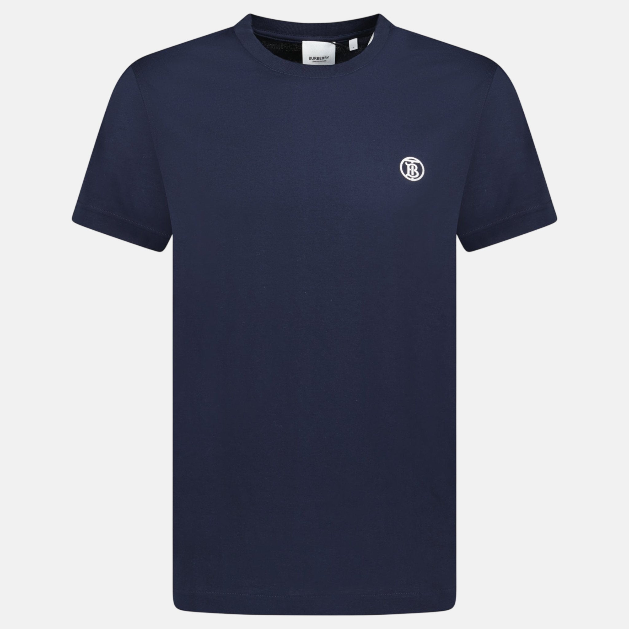 Burberry 'Parker' Short Sleeve T-Shirt Navy – C35 | Studio DOS by Designer Outlet Sales