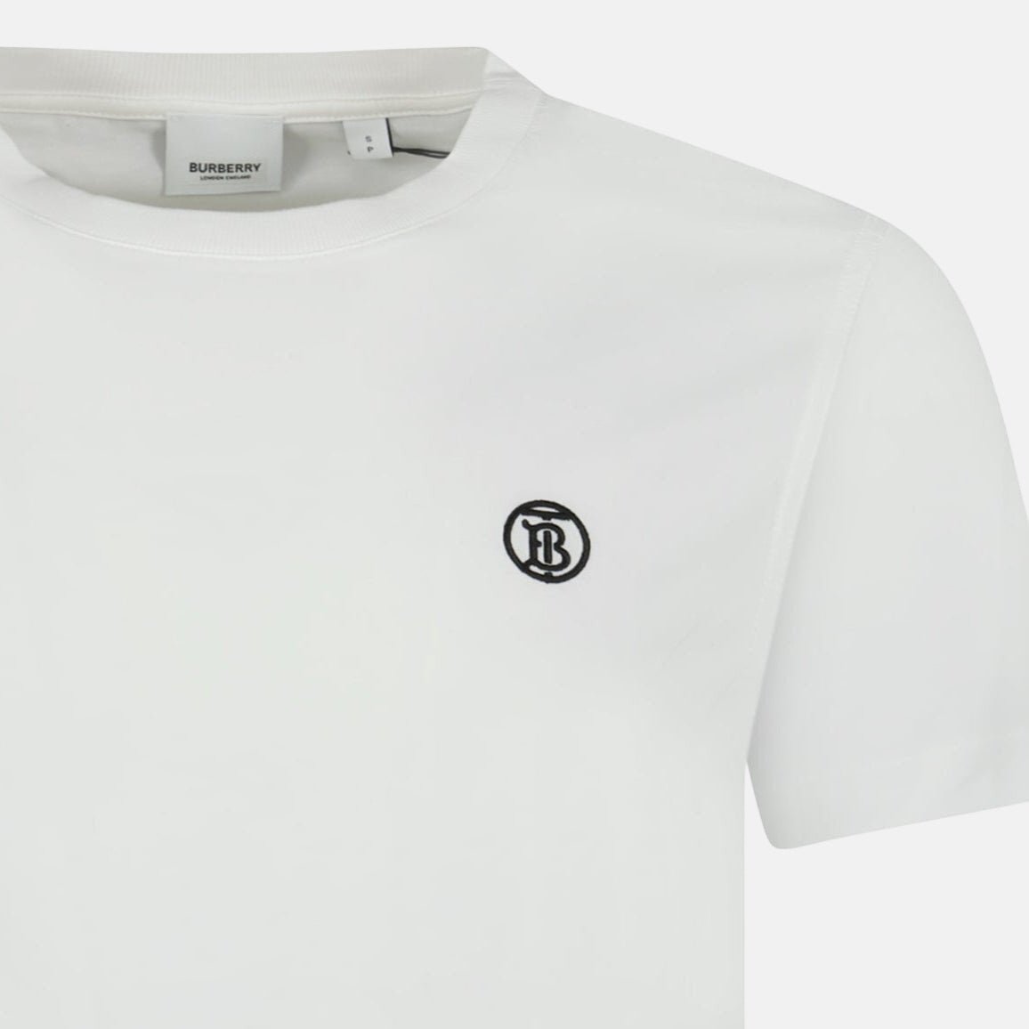 Burberry 'Parker' Short Sleeve T-Shirt White – A52 | Studio DOS by Designer Outlet Sales
