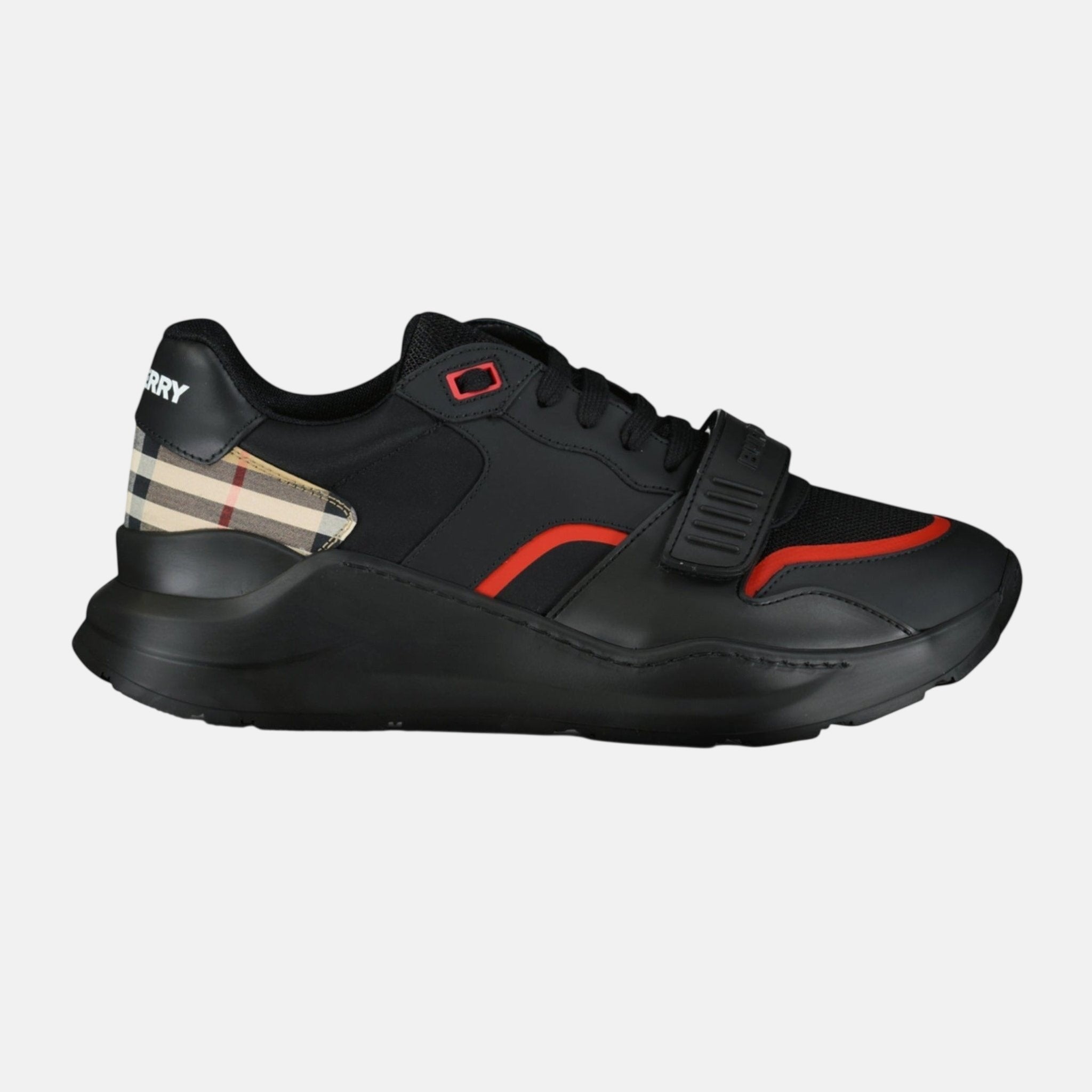 Burberry Ramsey Check Sneakers Black – NEXT TO C75 | Studio DOS by Designer Outlet Sales