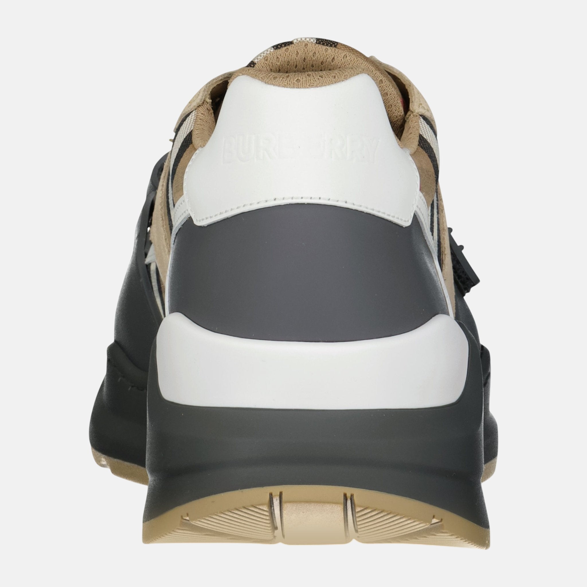 Burberry 'Ramsey Runner' Trainers Taupe Brown – D5 | Studio DOS by Designer Outlet Sales