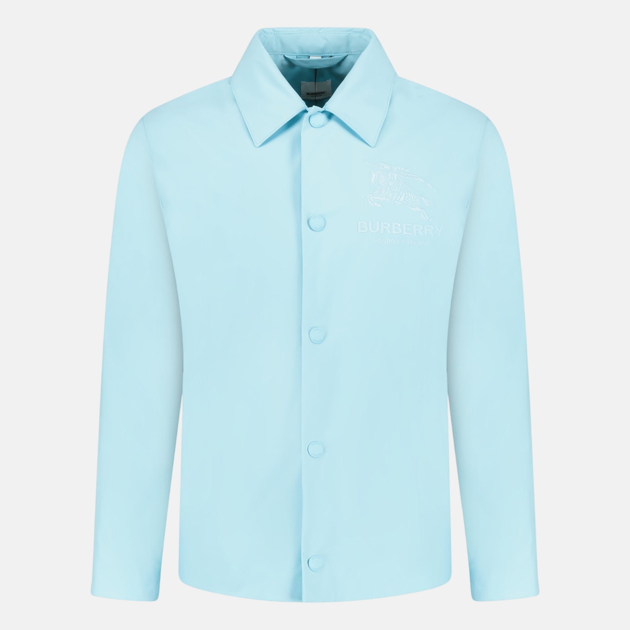Burberry Sussex Ekd Embroidered Jacket Topaz Blue – A64 | Studio DOS by Designer Outlet Sales