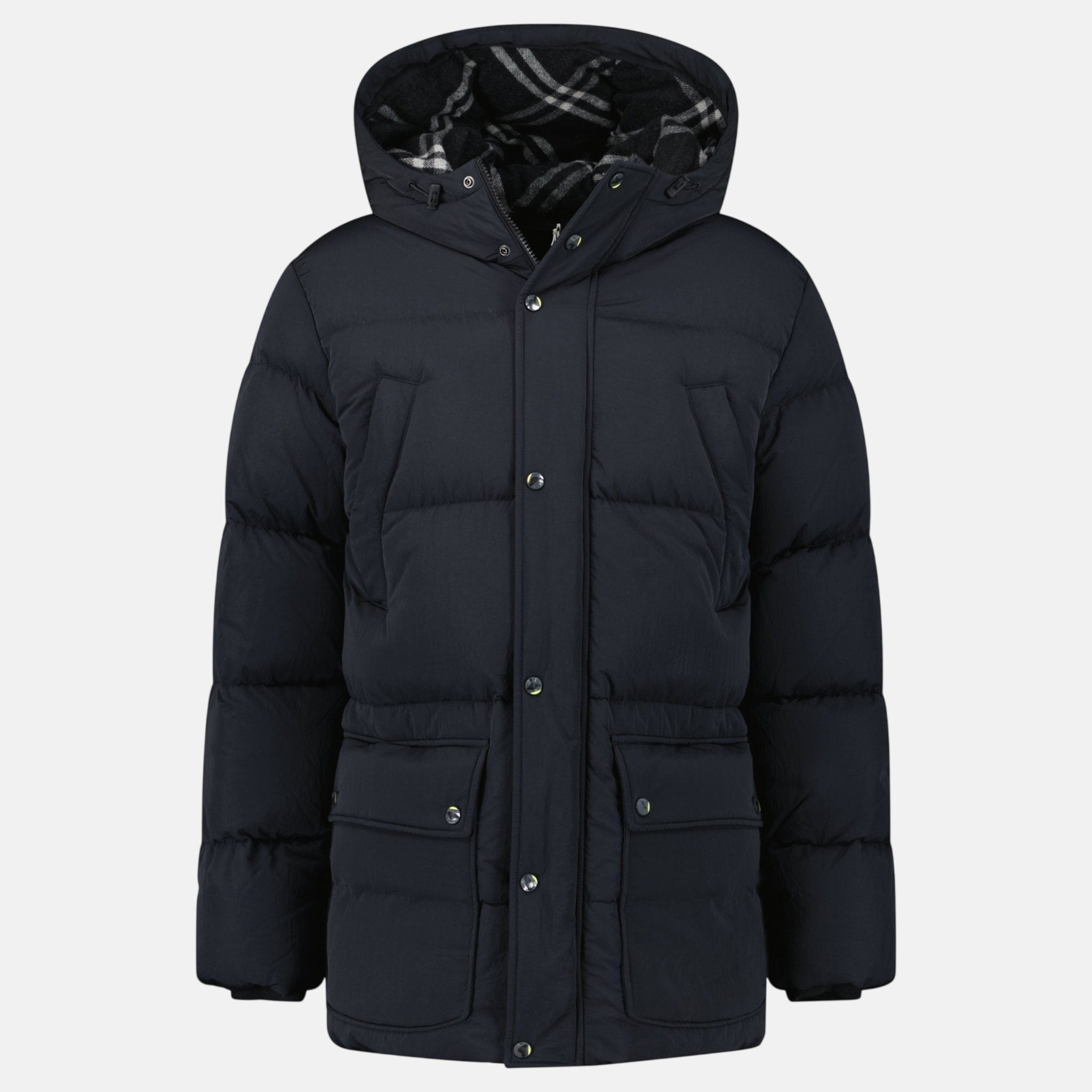 Burberry Technical Nylon Puffer Coat Black – Door Rail U | Studio DOS by Designer Outlet Sales