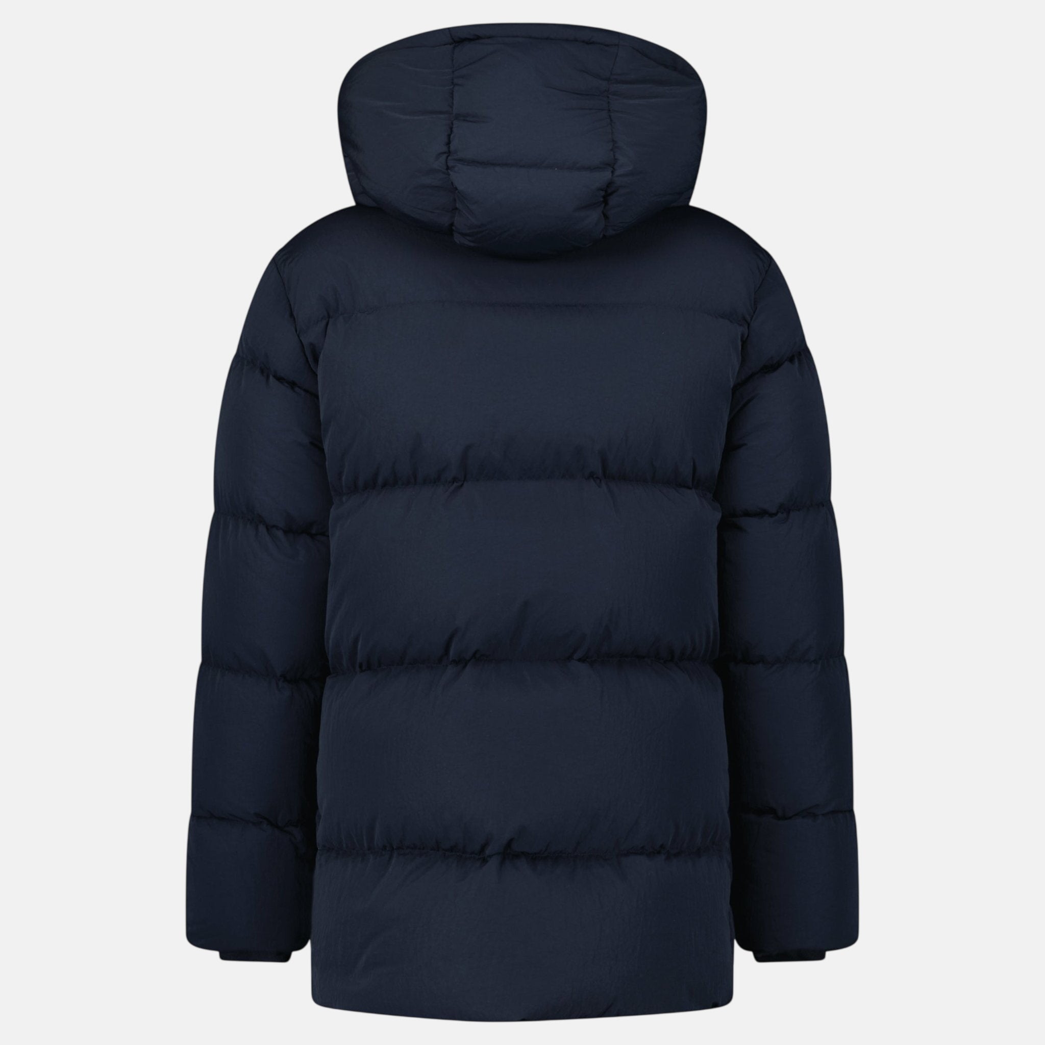 Burberry Technical Nylon Puffer Coat Navy – Rail 1 U | Studio DOS by Designer Outlet Sales