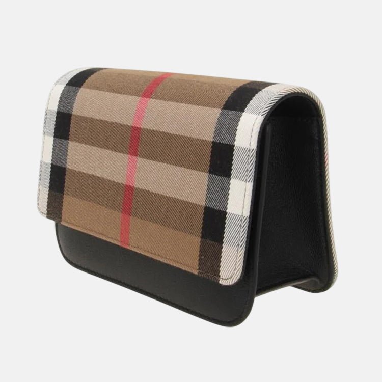 Burberry Womens 'Madison' Leather Shoulder Bag Black – F5/F13 | Studio DOS by Designer Outlet Sales