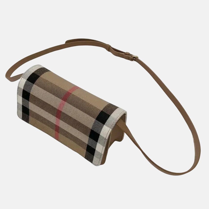 Burberry Womens 'Madison' Leather Shoulder Bag Earth Brown – F3 | Studio DOS by Designer Outlet Sales