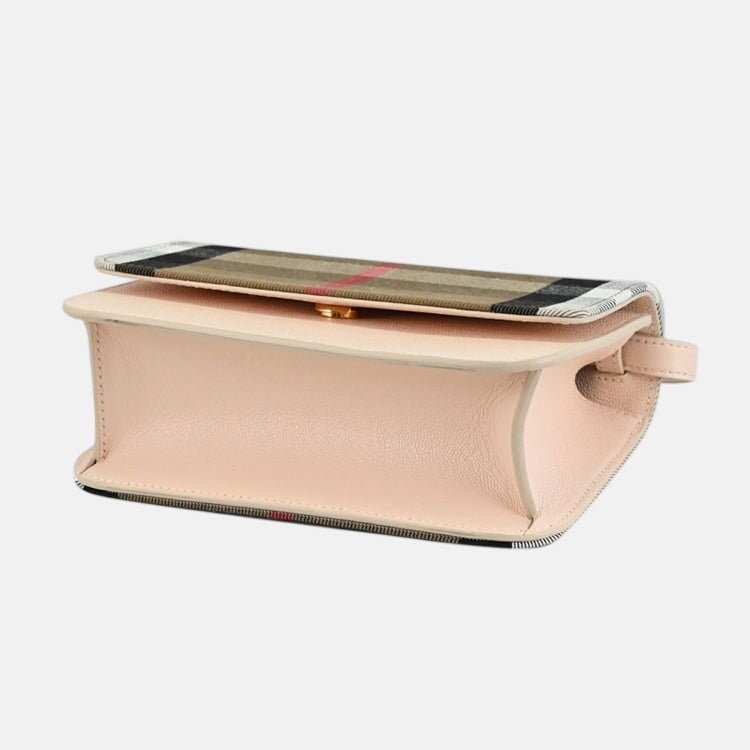 Burberry Womens 'Madison' Leather Shoulder Bag Pale Pink – F4 | Studio DOS by Designer Outlet Sales