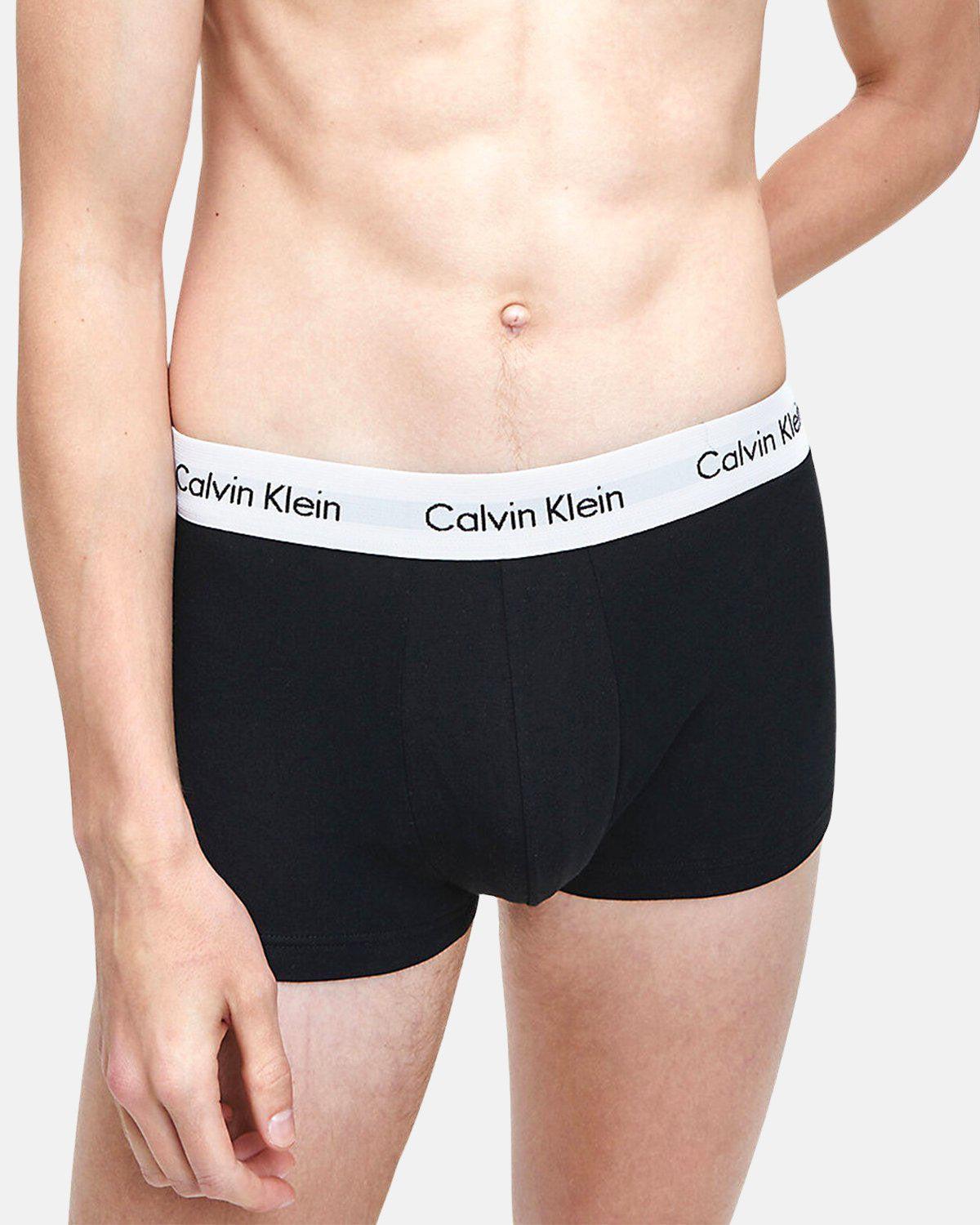 CALVIN KLEIN 3 - PACK TRUNKS BLACK WHITE – CALVIN-KLEIN-U2662G-001-S | Studio DOS by Designer Outlet Sales