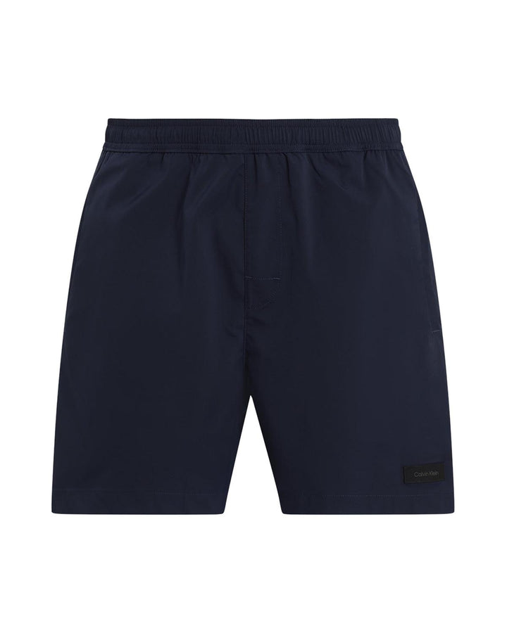 CALVIN KLEIN MENS MEDIUM DRAWSTRING SWIM SHORTS NAVY-Designer Outlet Sales