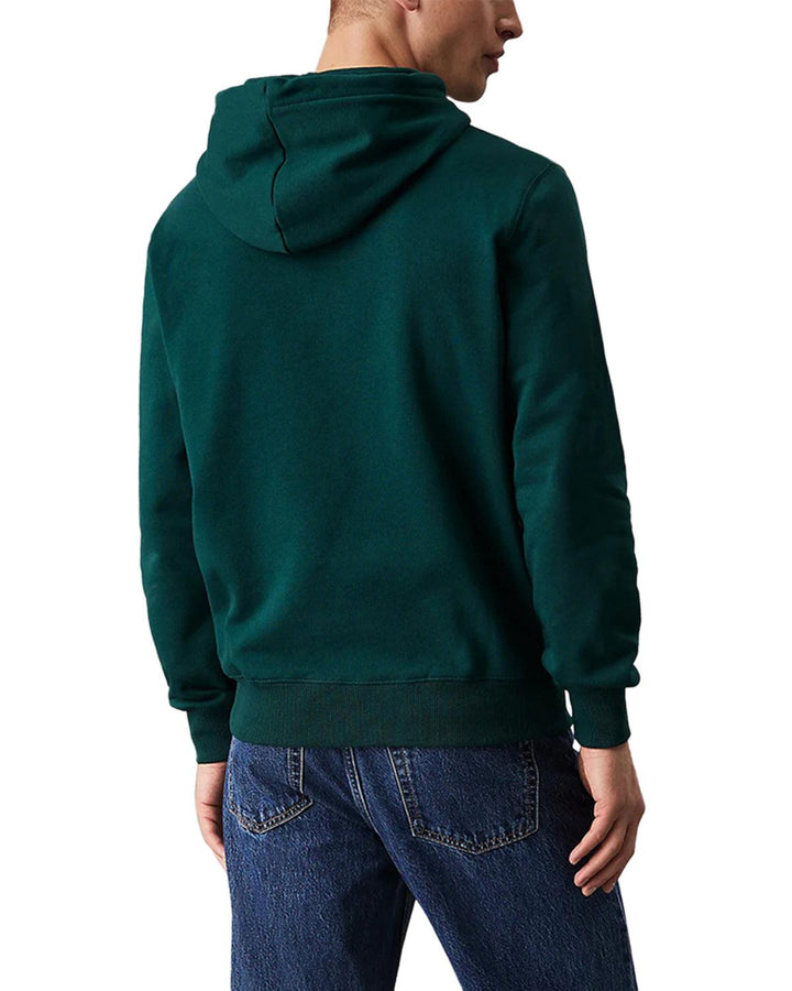 CALVIN KLEIN MENS MONOLOGO HOODIE PONDEROSA PINE-Designer Outlet Sales