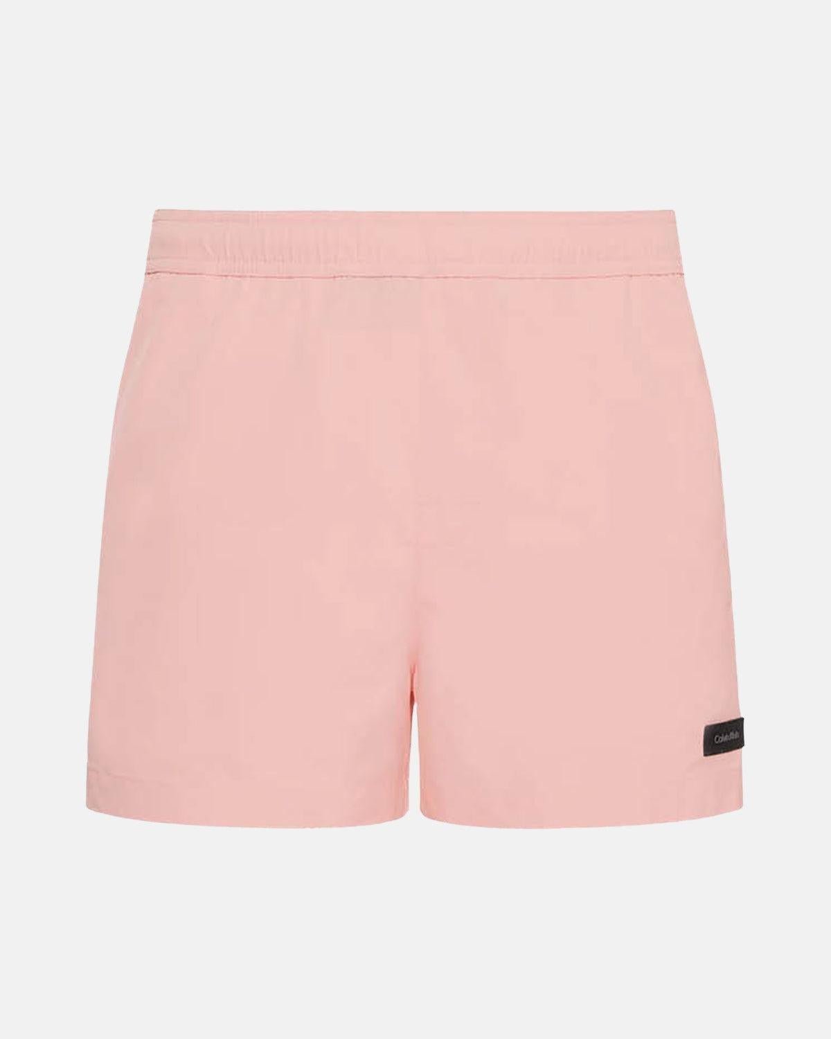 CALVIN KLEIN TAG LOGO SWIM SHORTS PINK – CALVIN-KLEIN-KM0KM00941-U03-S | Studio DOS by Designer Outlet Sales