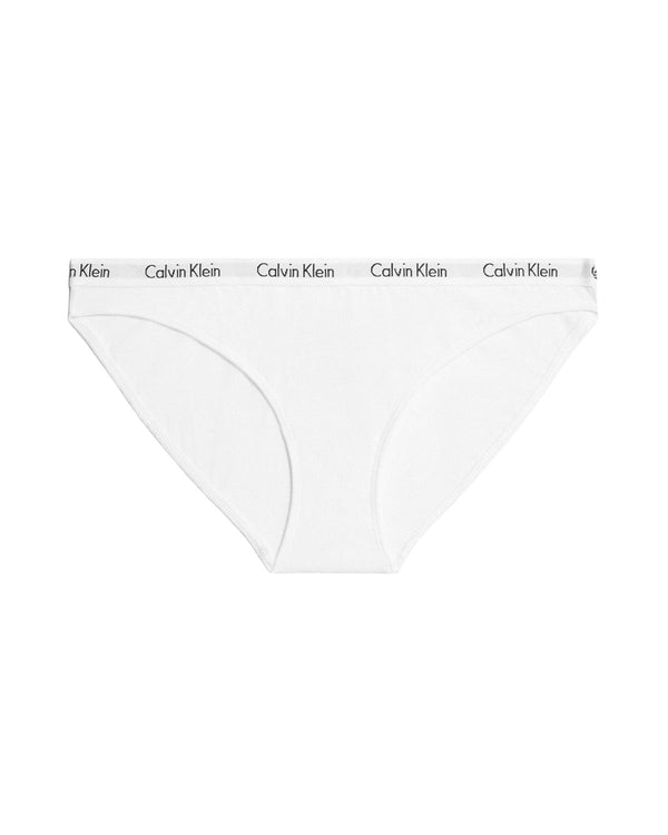 CALVIN KLEIN WOMENS CAROUSEL BIKINI BRIEFS WHITE-Designer Outlet Sales