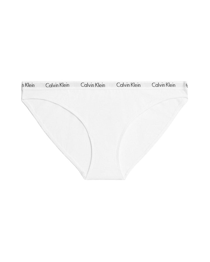 CALVIN KLEIN WOMENS CAROUSEL BIKINI BRIEFS WHITE-Designer Outlet Sales