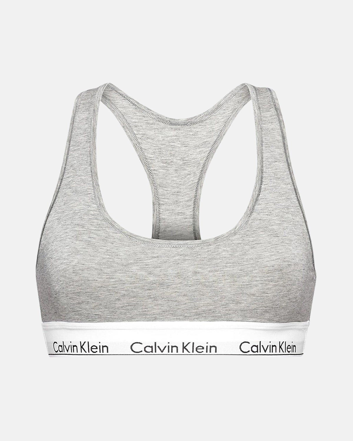 CALVIN KLEIN WOMENS MODERN COTTON BRALETTE GREY HEATHER – CALVIN-KLEIN-F3785E-020-S | Studio DOS by Designer Outlet Sales