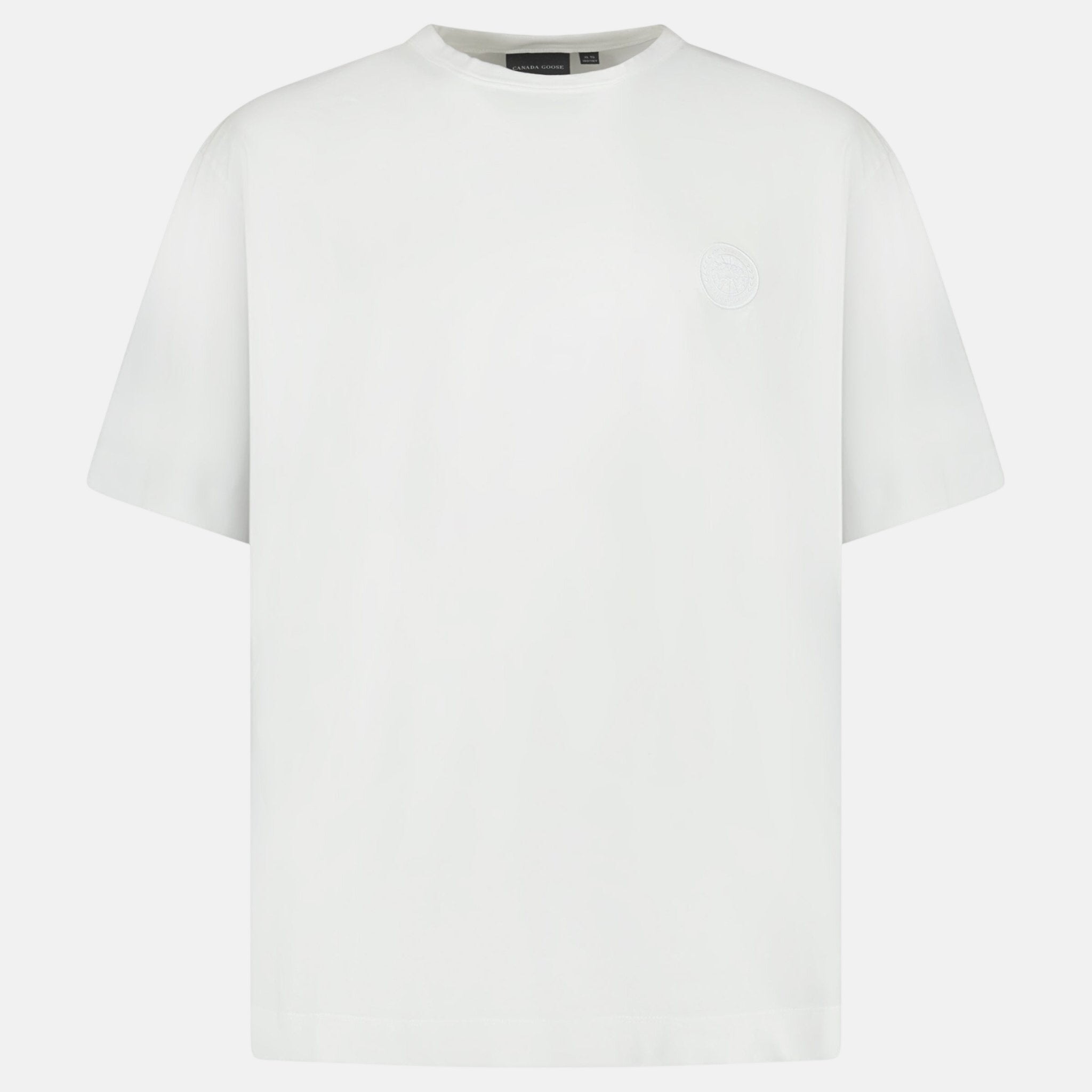 Canada Goose Gladstone Embroidered Logo T-Shirt White – G14 | Studio DOS by Designer Outlet Sales