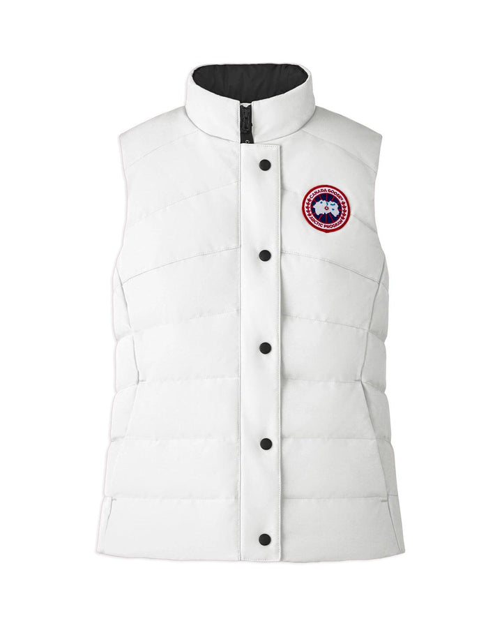 CANADA GOOSE WOMENS FREESTYLE GILET NORTH STAR WHITE-Designer Outlet Sales