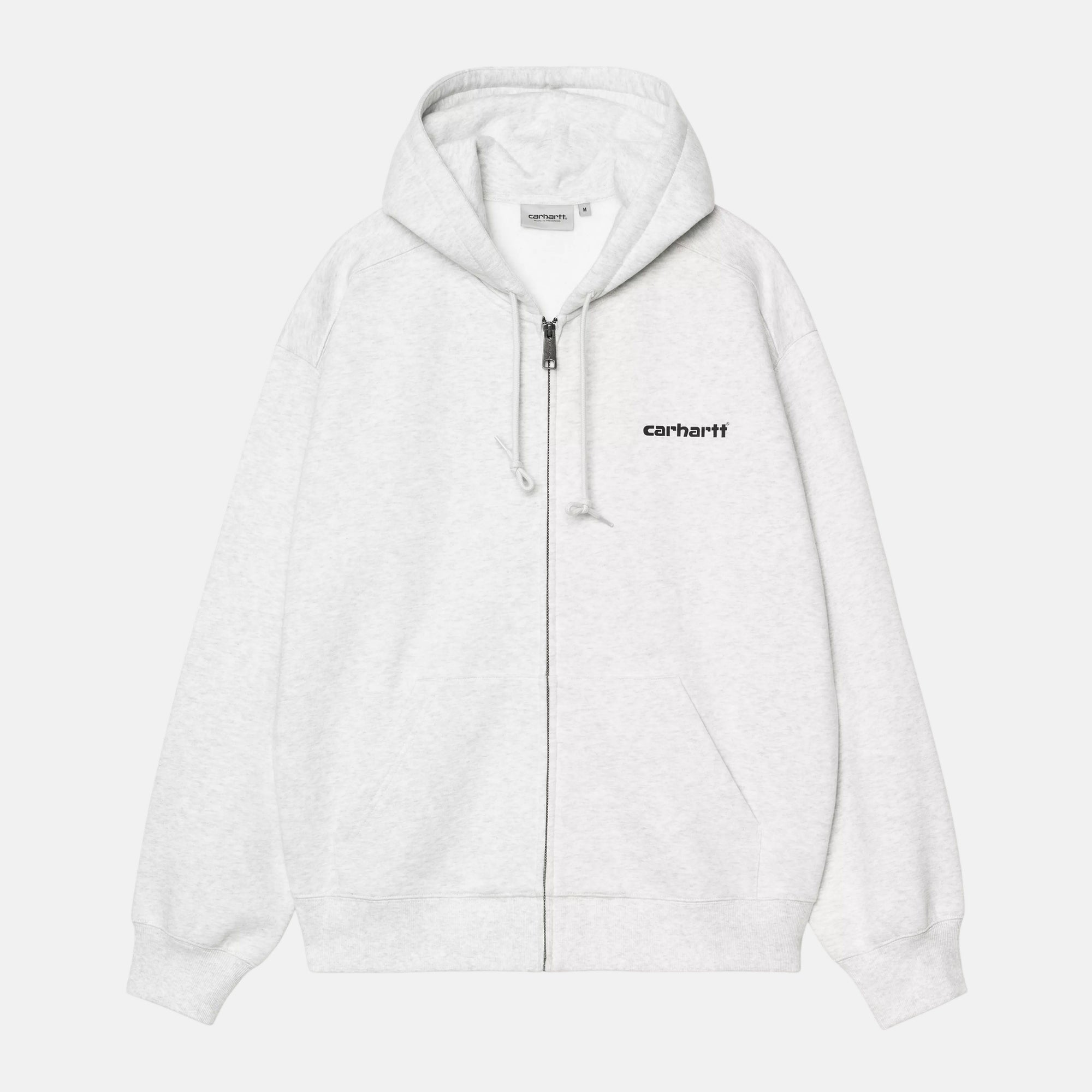 Carhartt WIP Mens Hooded Archive Lines Sweatshirt Jacket Ash Heather – SPR992-M | Studio DOS by Designer Outlet Sales