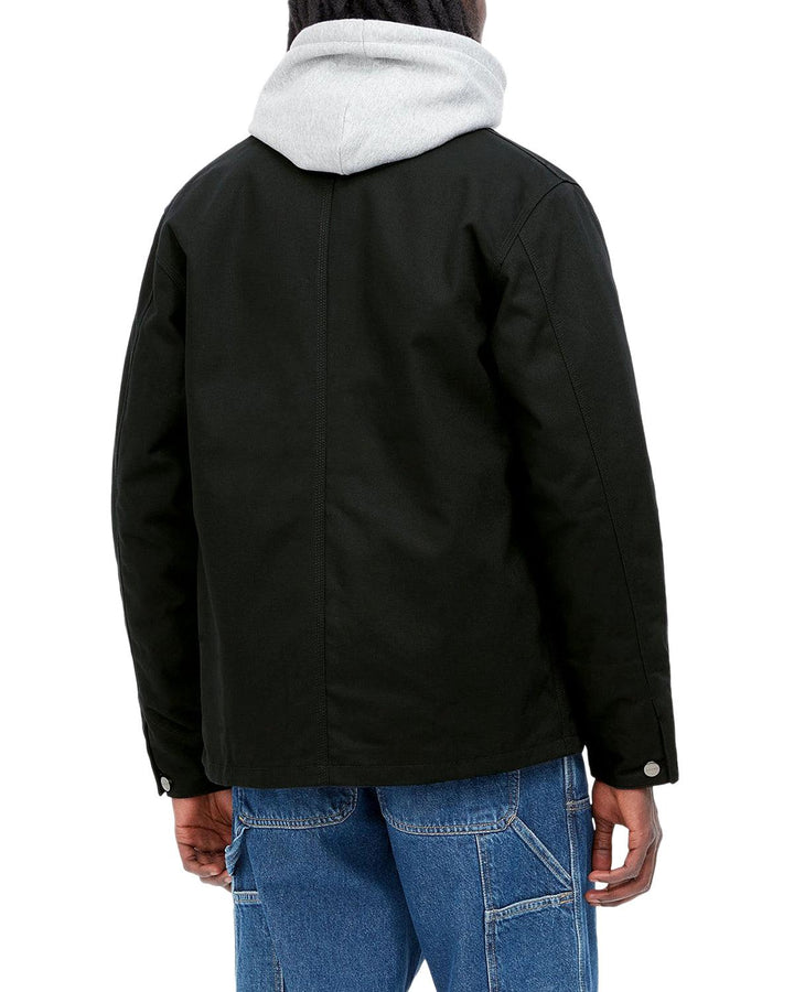 CARHARTT WIP MENS MICHIGAN COAT (WINTER) BLACK BLACK-Designer Outlet Sales