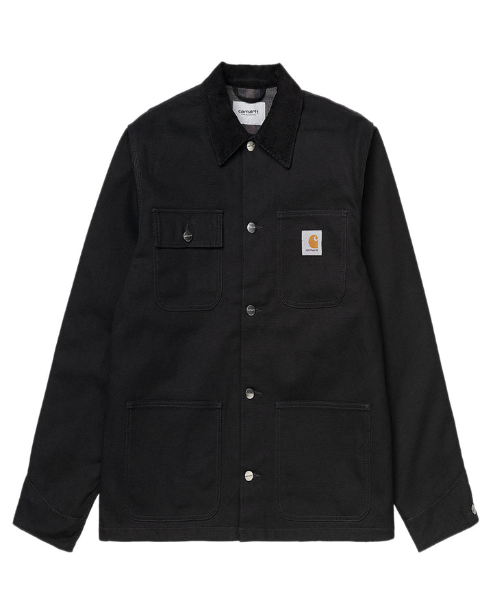 CARHARTT WIP MENS MICHIGAN COAT (WINTER) BLACK BLACK-Designer Outlet Sales