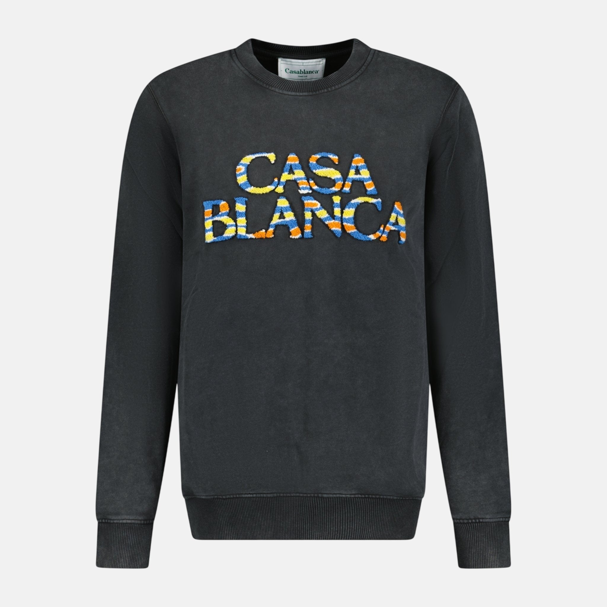 Casablanca 'Ange De Jour' Sweatshirt Faded Black – C38 | Studio DOS by Designer Outlet Sales