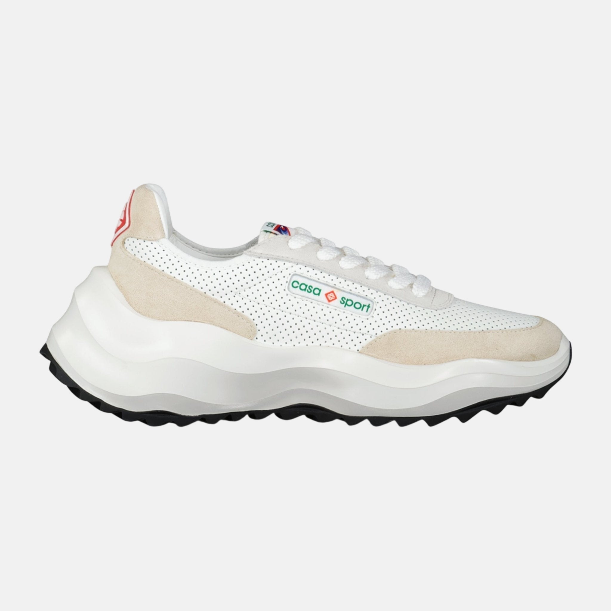 Casablanca Atlantis Chunky Sneakers White – D12/D9 | Studio DOS by Designer Outlet Sales