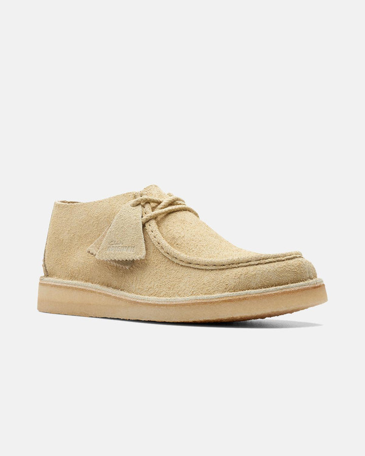 CLARKS ORIGINALS MENS DESERT NOMAD SHOES MAPLE HAIRY SUEDE-Designer Outlet Sales