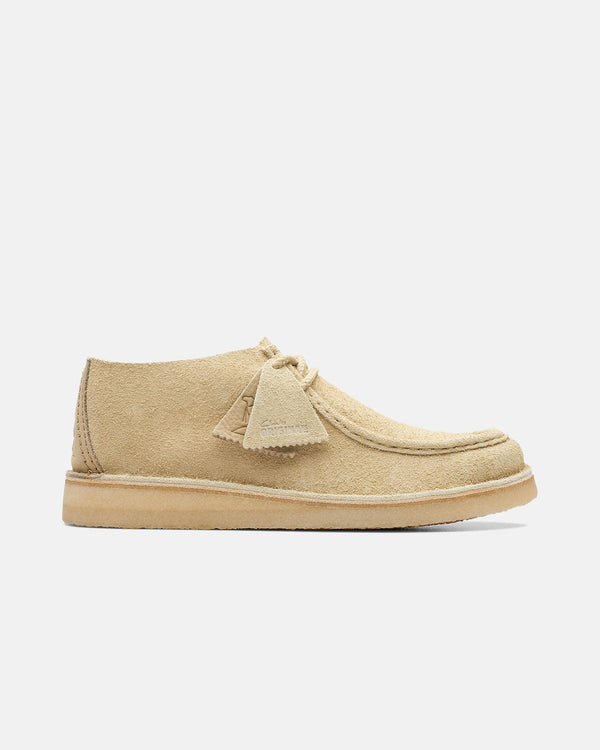 CLARKS ORIGINALS MENS DESERT NOMAD SHOES MAPLE HAIRY SUEDE-Designer Outlet Sales