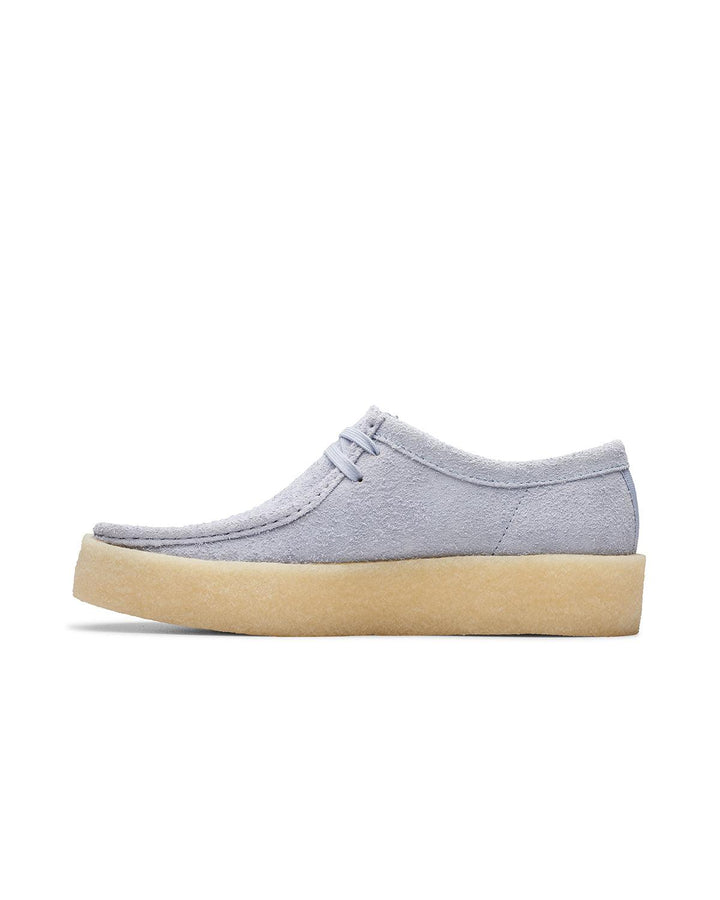 CLARKS ORIGINALS MENS WALLABEE CUP SHOES CLOUD GREY SUEDE-Designer Outlet Sales