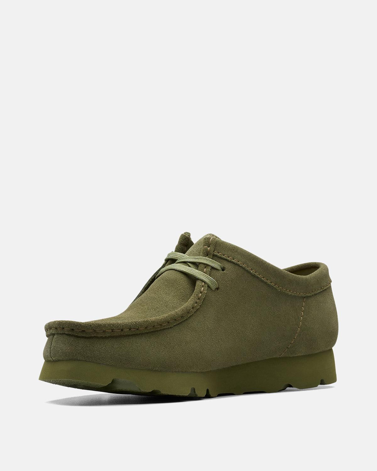 美品　Clarks Wallabee GTX Loden Green UK7.5 CLARKS ORIGINALS MENS WALLABEE GTX SHOES LODEN GREEN – DESIGNER