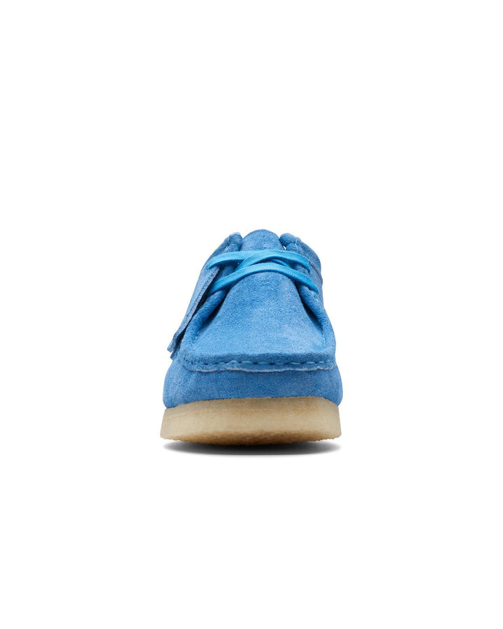 CLARKS ORIGINALS MENS WALLABEE SHOES BRIGHT BLUE-Designer Outlet Sales