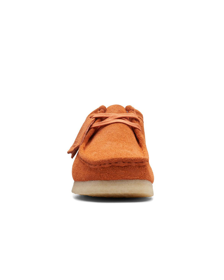 CLARKS ORIGINALS MENS WALLABEE SHOES BURNT ORANGE-Designer Outlet Sales