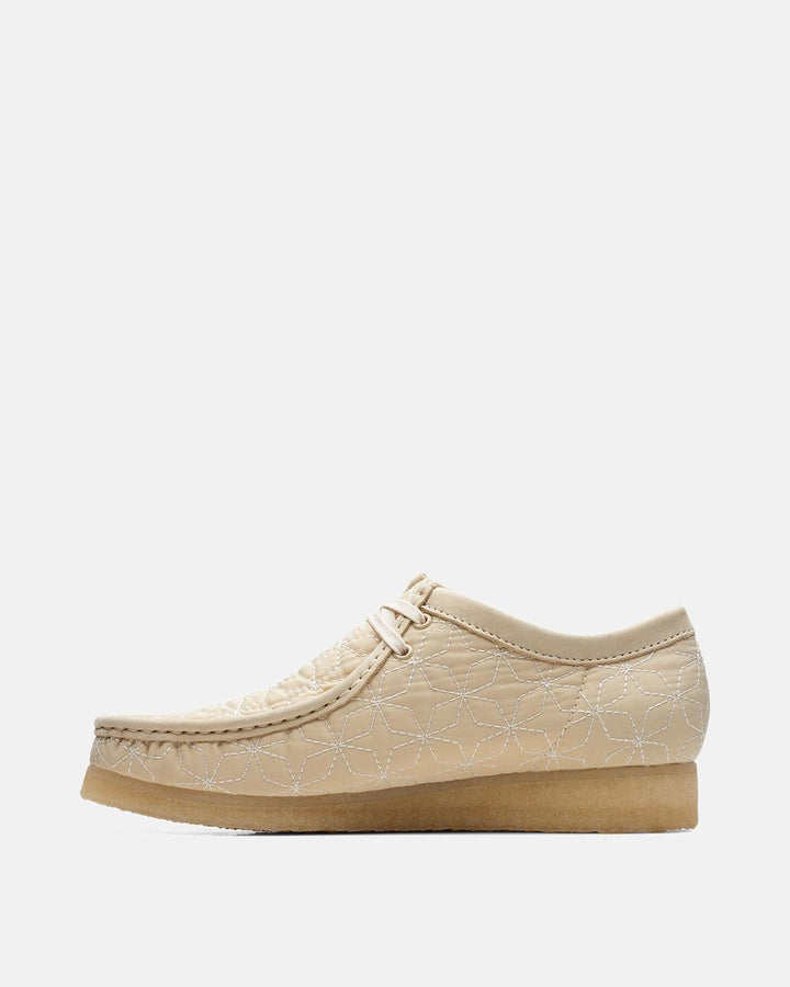 CLARKS ORIGINALS MENS WALLABEE SHOES MAPLE COMBI-Designer Outlet Sales