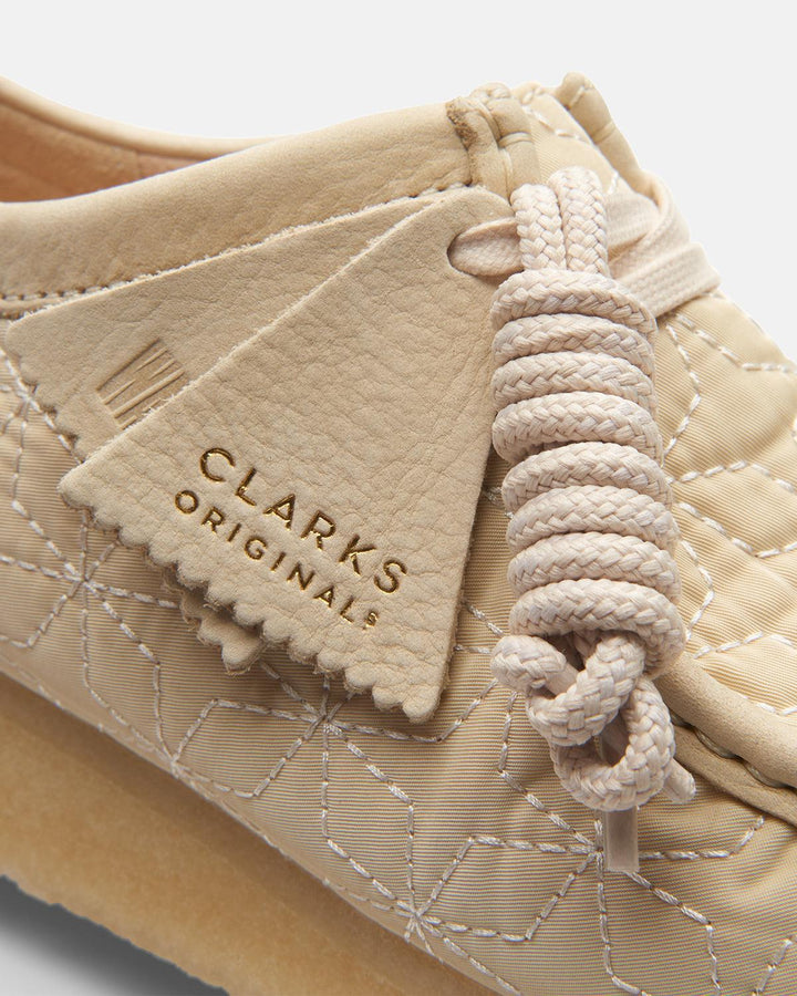 CLARKS ORIGINALS MENS WALLABEE SHOES MAPLE COMBI-Designer Outlet Sales