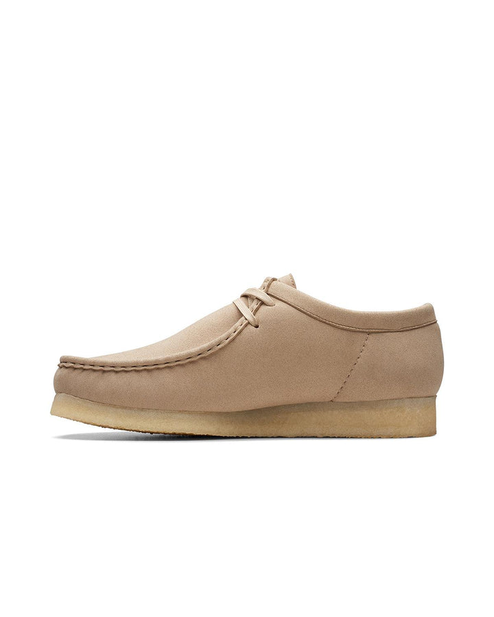 CLARKS ORIGINALS MENS WALLABEE SHOES SAND VEGAN SUEDE GRADE B-Designer Outlet Sales