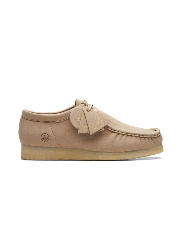 CLARKS ORIGINALS MENS WALLABEE SHOES SAND VEGAN SUEDE GRADE B-Designer Outlet Sales