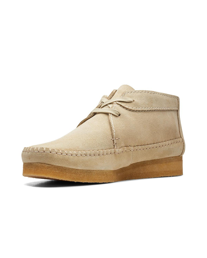 CLARKS ORIGINALS MENS WEAVER BOOTS MAPLE SUEDE-Designer Outlet Sales