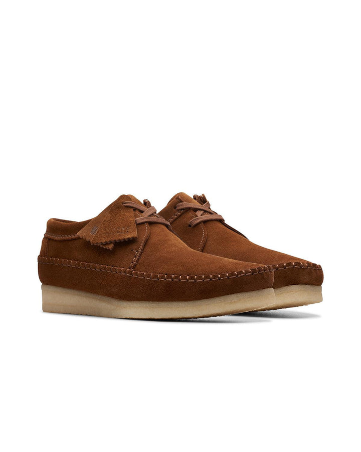 CLARKS ORIGINALS MENS WEAVER SHOES COLA SUEDE-Designer Outlet Sales