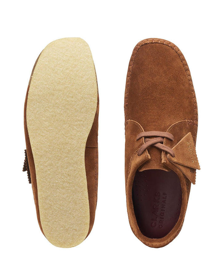 CLARKS ORIGINALS MENS WEAVER SHOES COLA SUEDE-Designer Outlet Sales