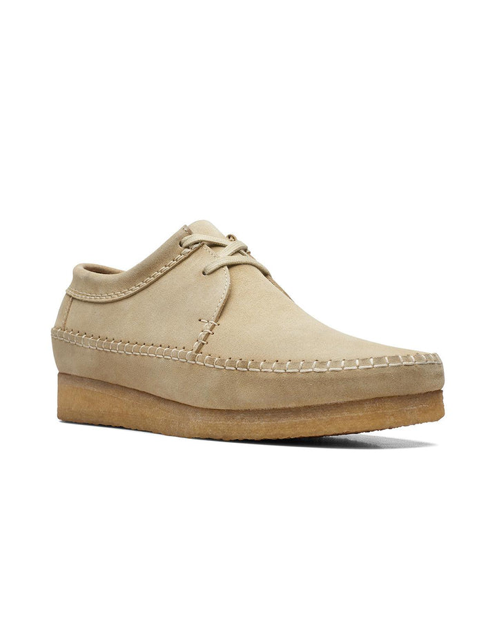 CLARKS ORIGINALS MENS WEAVER SHOES MAPLE SUEDE-Designer Outlet Sales