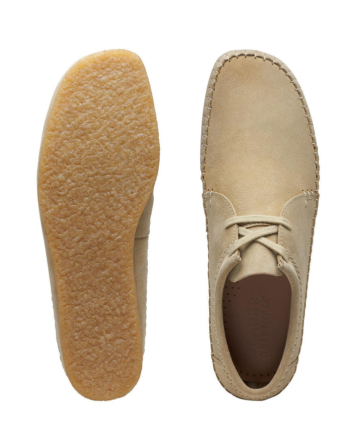 CLARKS ORIGINALS MENS WEAVER SHOES MAPLE SUEDE-Designer Outlet Sales